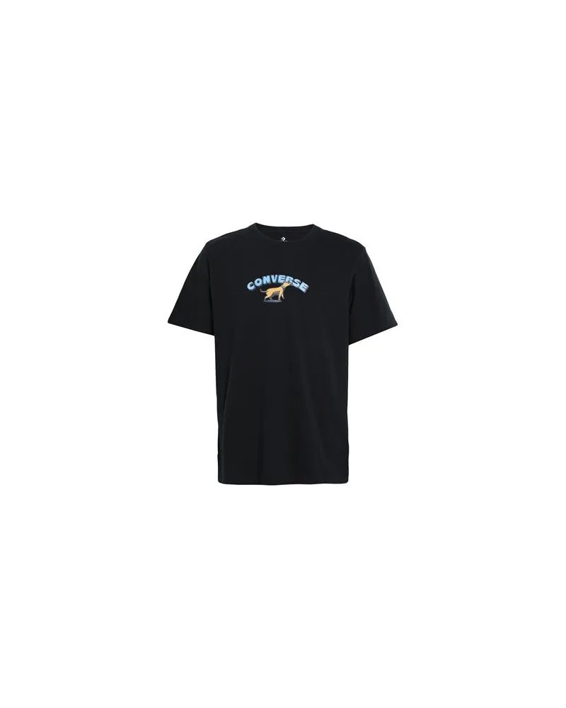 Converse RECREATIONAL SKATER GRAPHIC TEE - RECREATIONAL SKATER GRAPHIC TEE - TOPS - T-shirtsauf YOOX.COM Schwarz