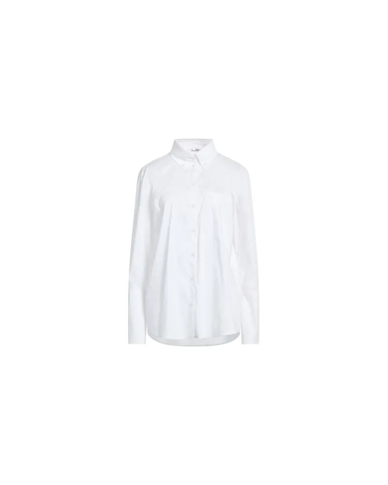 Patrizia Pepe TOPS - Hemdenauf YOOX.COM Weiß