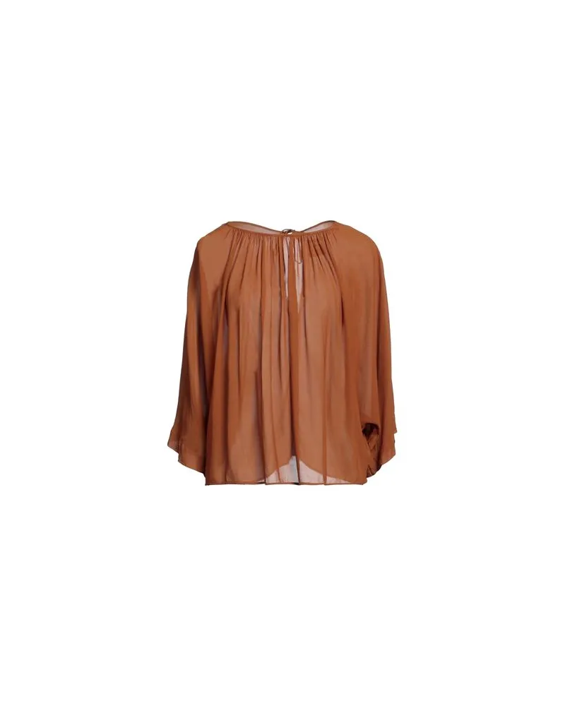 FISICO-Cristina Ferrari TOPS - Topsauf YOOX.COM Braun
