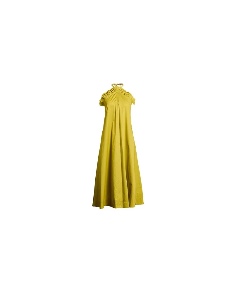 Kaos KLEIDER - Maxi-Kleiderauf YOOX.COM Limettengrün
