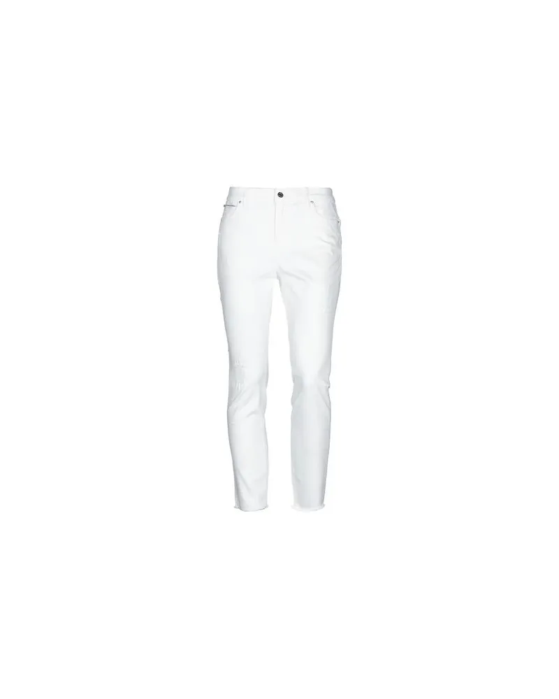 Armani Exchange HOSEN & RÖCKE - Jeanshosenauf YOOX.COM Weiß