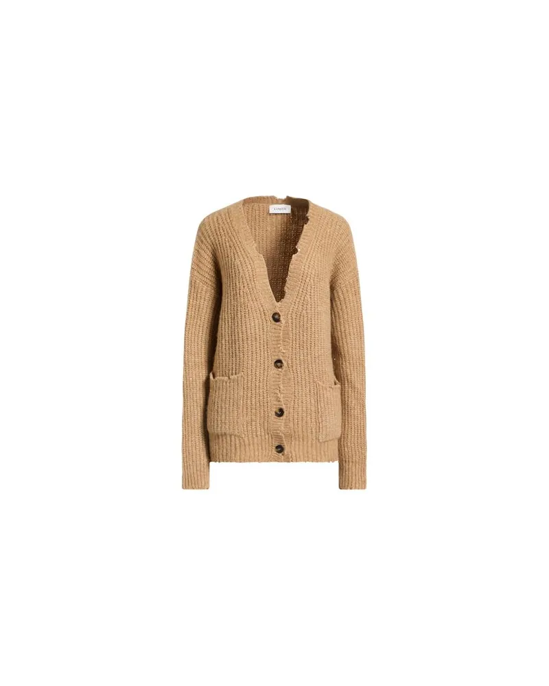 Laneus STRICKWAREN - Strickjackenauf YOOX.COM Kamel