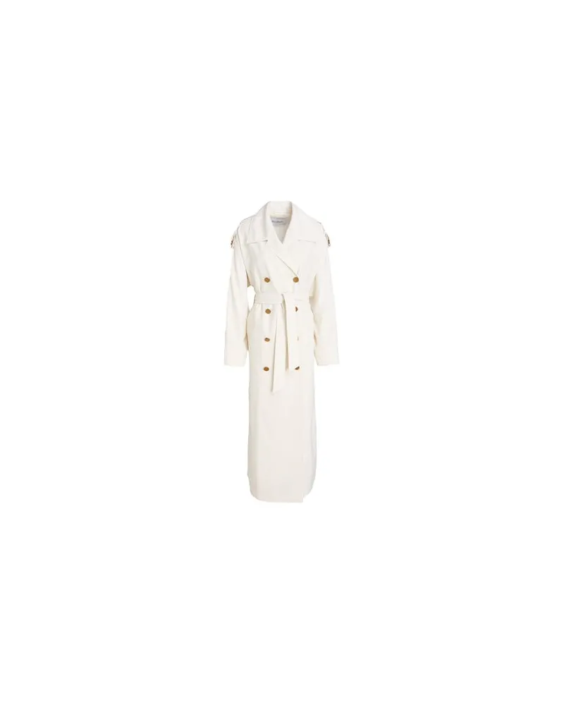 Max Mara JACKEN & MÄNTEL - Jacken, Mäntel & Trenchcoatsauf YOOX.COM Cremeweiß