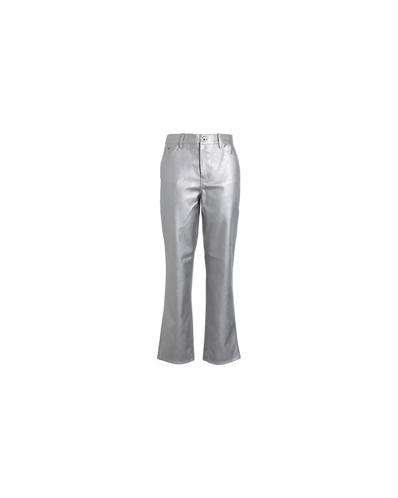 Karl Lagerfeld HOSEN & RÖCKE - Hosenauf YOOX.COM Silber