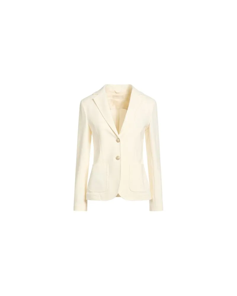 CIRCOLO 1901 ANZÜGE und CO-ORDS - Blazersauf YOOX.COM Cremeweiß