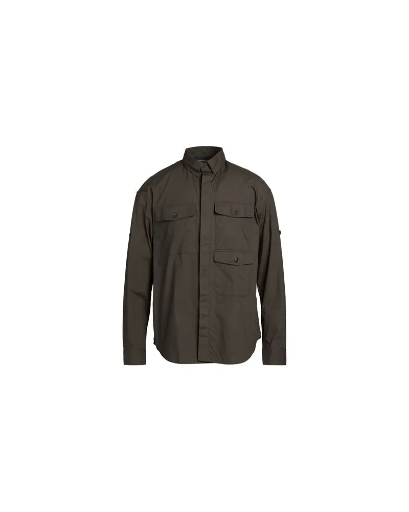 Emporio Armani TOPS - Hemdenauf YOOX.COM Braungrau