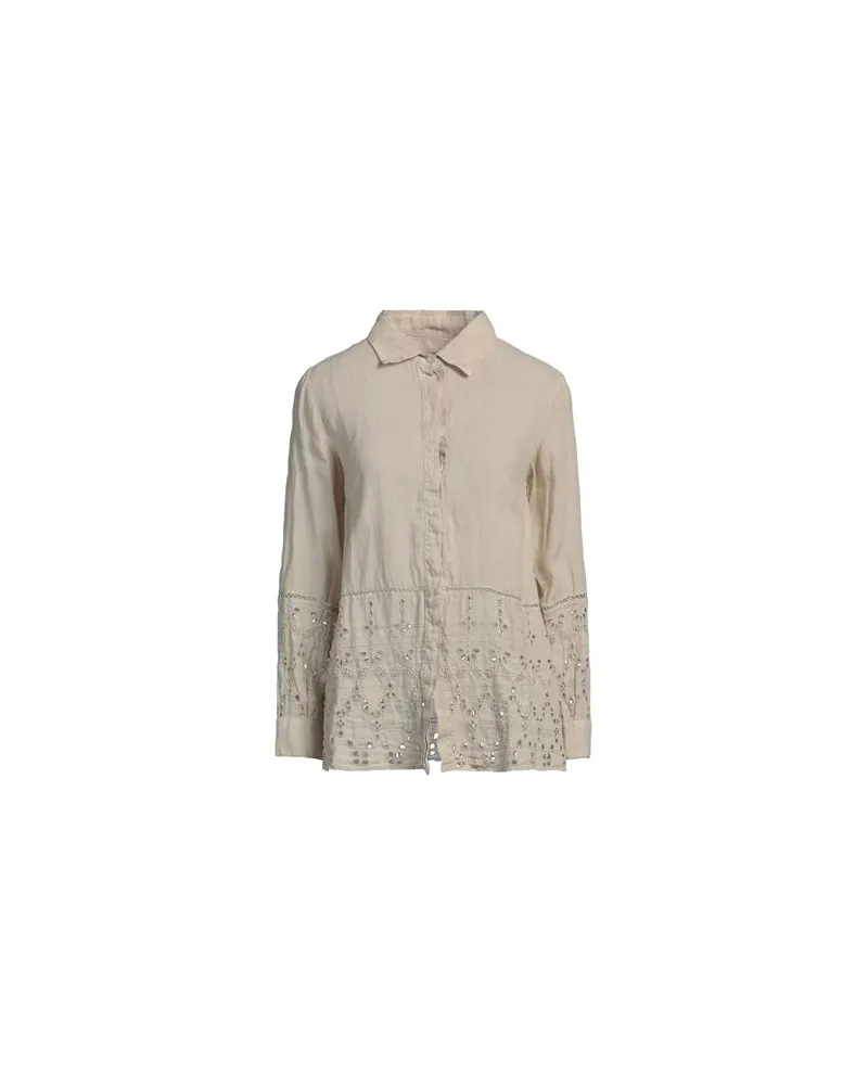 120% Lino TOPS - Hemdenauf YOOX.COM Beige