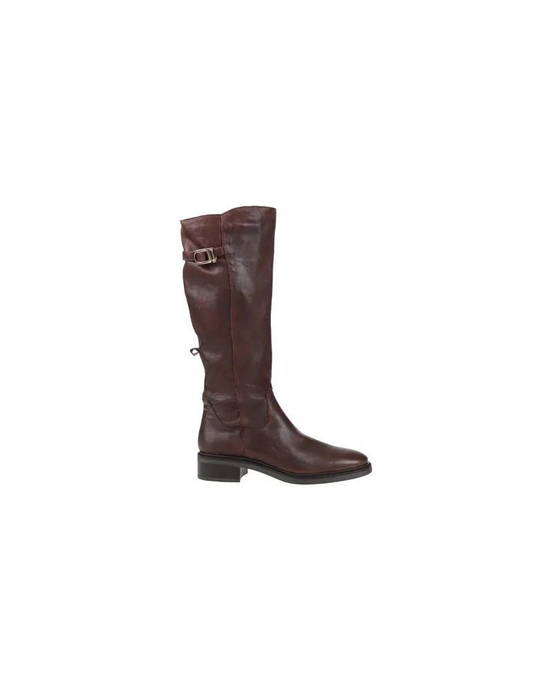 Divine Follie SCHUHE - Stiefelauf YOOX.COM Schokobraun