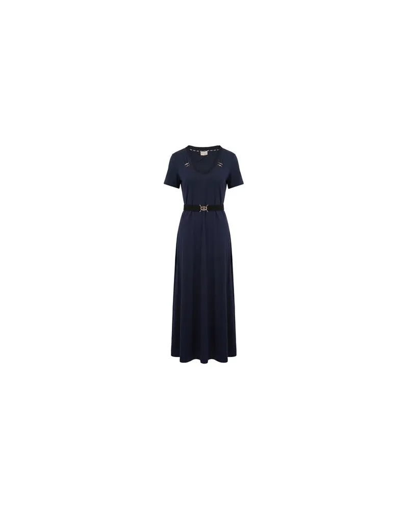 Liu Jo KLEIDER - Maxi-Kleiderauf YOOX.COM Marineblau
