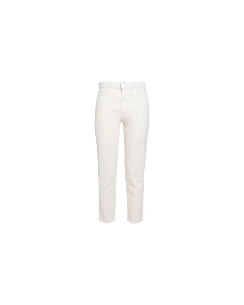 only HOSEN & RÖCKE - Jeanshosenauf YOOX.COM Cremeweiß