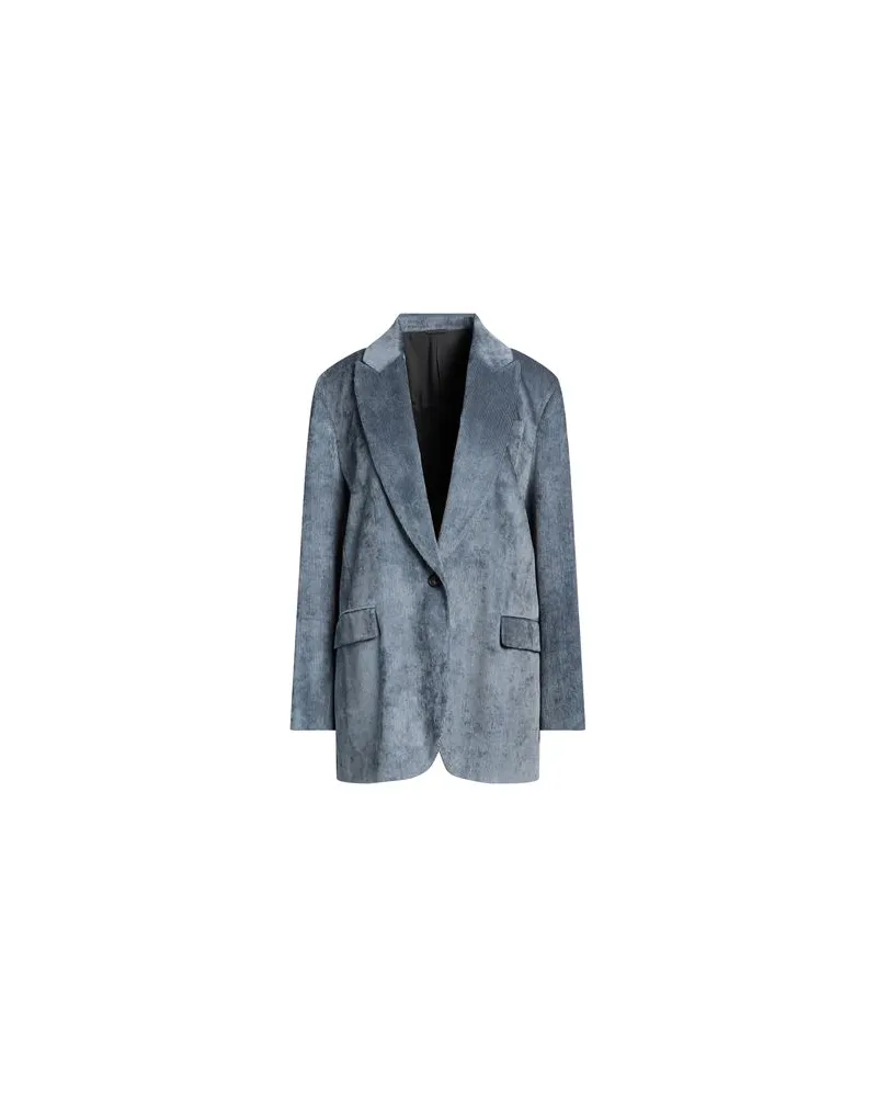 Brunello Cucinelli ANZÜGE und CO-ORDS - Blazersauf YOOX.COM Blaugrau