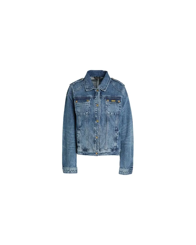 Barbour INTERNATIONAL - JACKEN & MÄNTEL - Jeansjacken/Mäntelauf YOOX.COM Blau
