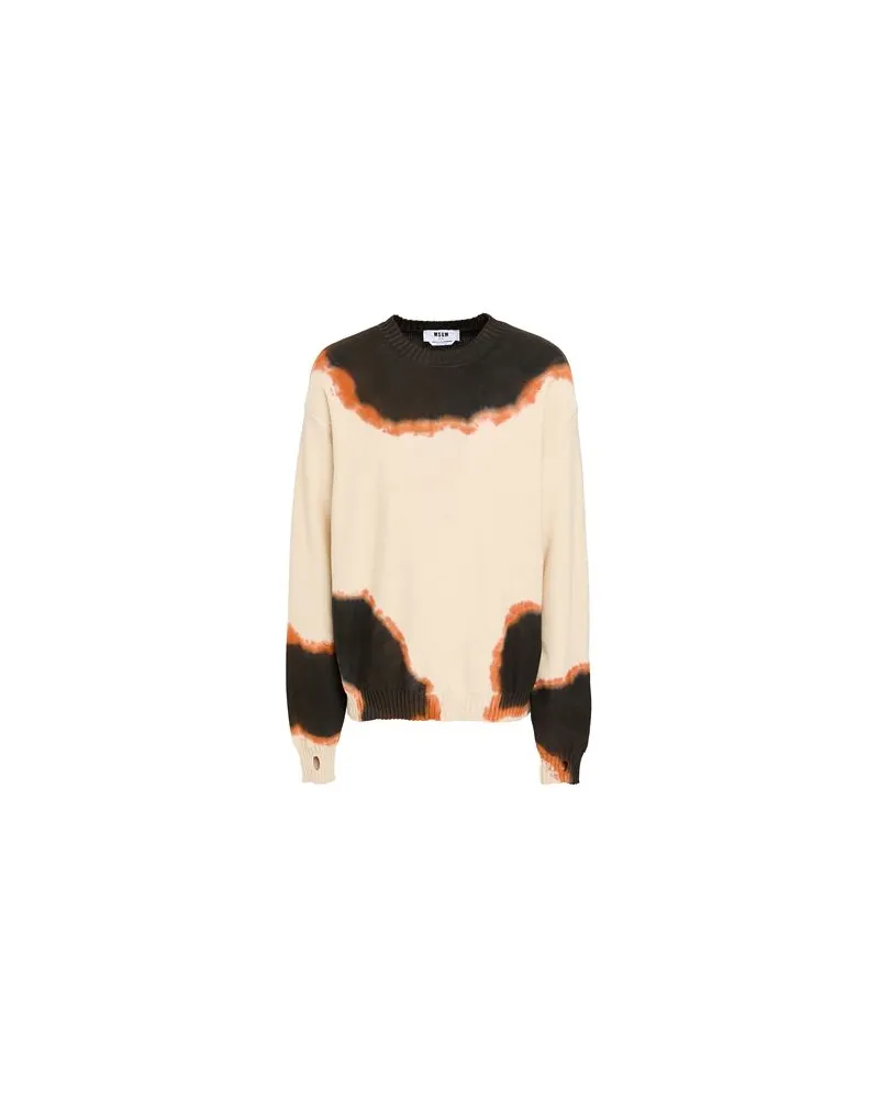 MSGM STRICKWAREN - Pulloverauf YOOX.COM Beige