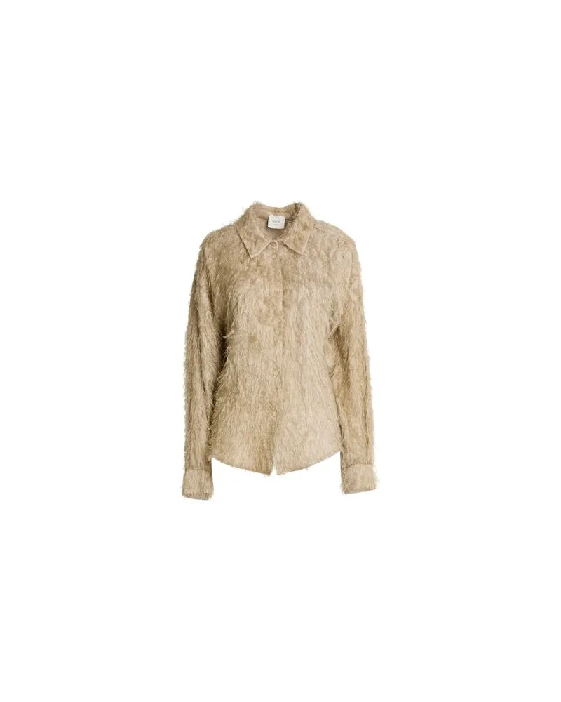ALYSI CHOCOLAT - TOPS - Hemdenauf YOOX.COM Beige
