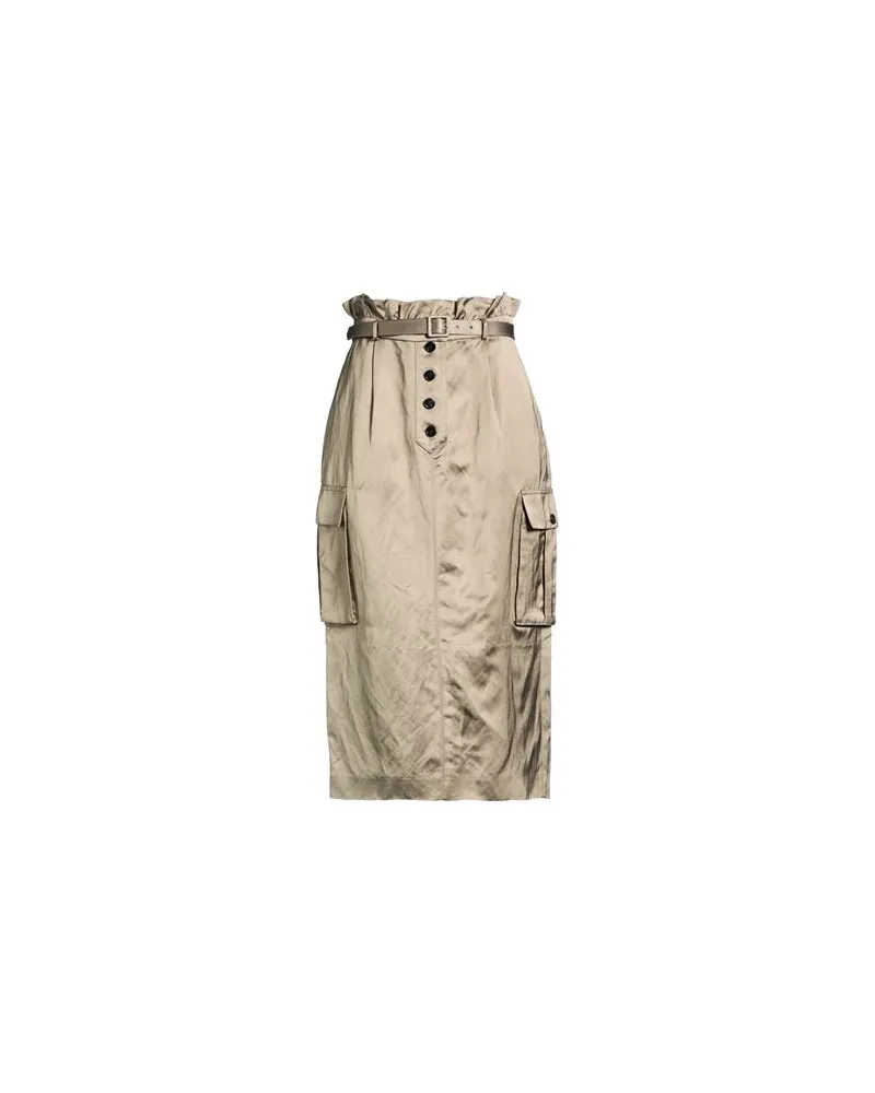 Self-Portrait HOSEN & RÖCKE - Midi-Röckeauf YOOX.COM Grau