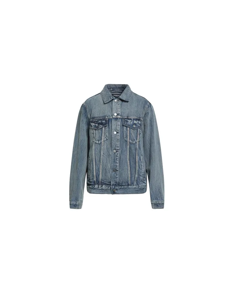 DOMREBEL JACKEN & MÄNTEL - Jeansjacken/Mäntelauf YOOX.COM Blau