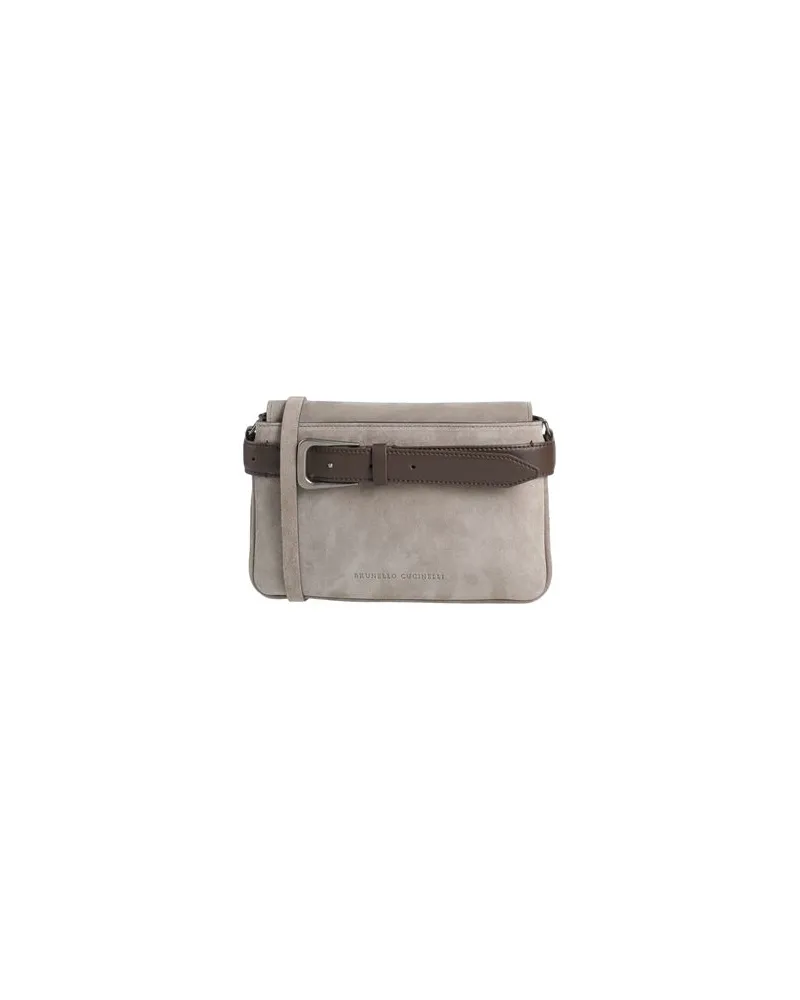 Brunello Cucinelli TASCHEN - Umhängetascheauf YOOX.COM Maulwurfsgrau