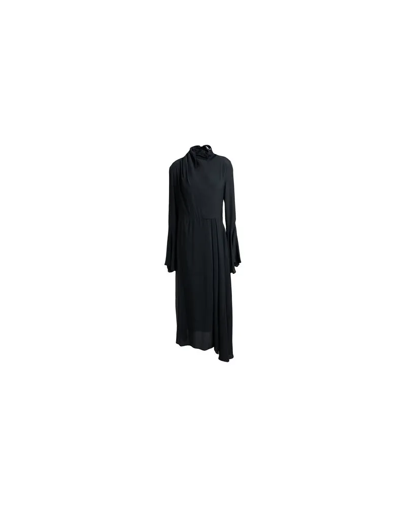 MSGM KLEIDER - Maxi-Kleiderauf YOOX.COM Schwarz