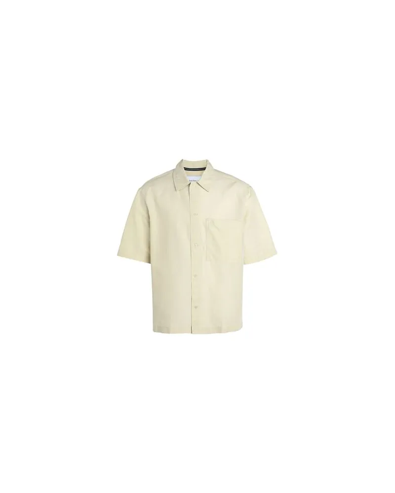 Calvin Klein TOPS - Hemdenauf YOOX.COM Salbeigrün