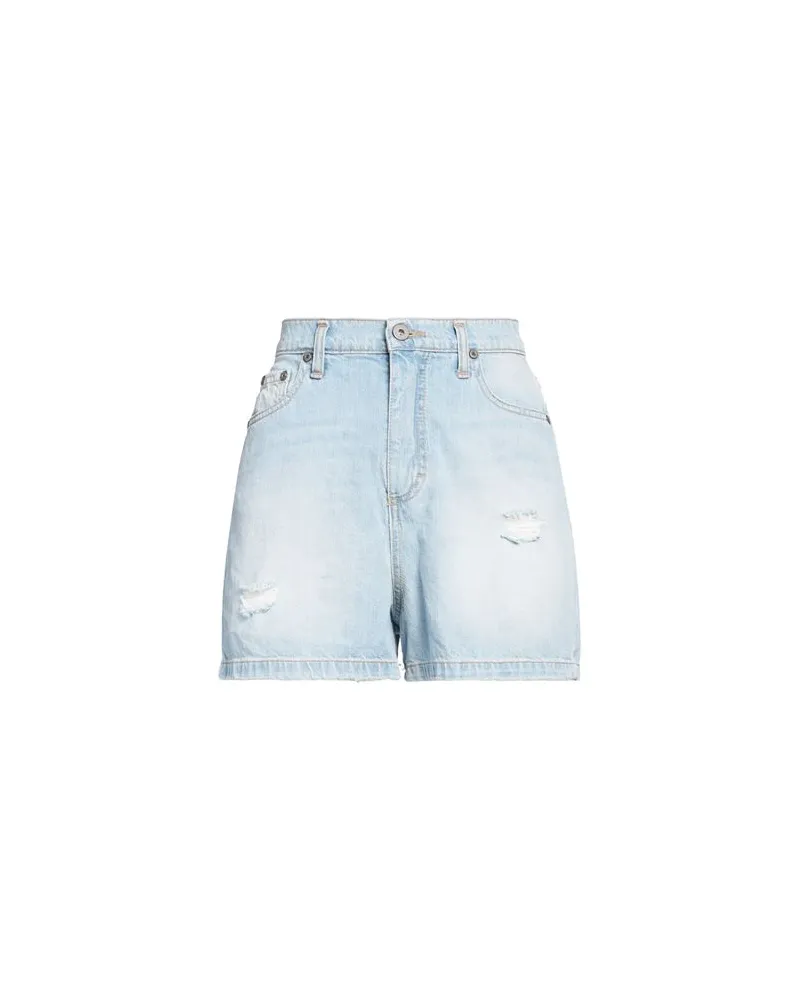 Please HOSEN & RÖCKE - Jeansshortsauf YOOX.COM Blau