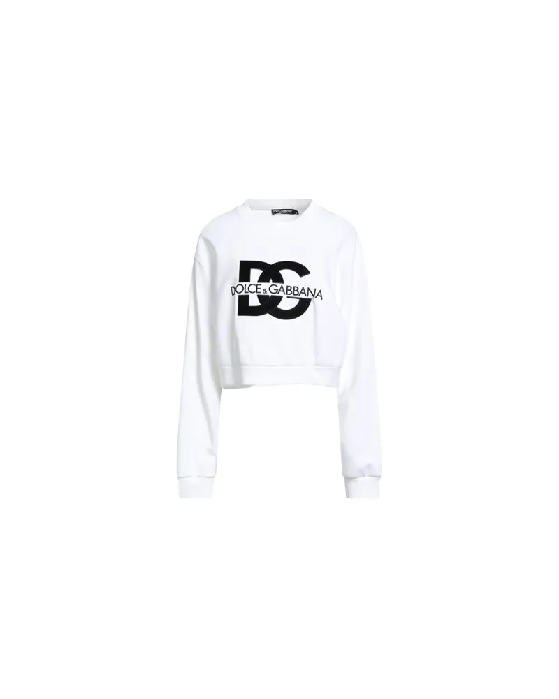 Dolce & Gabbana TOPS - Sweatshirtsauf YOOX.COM Weiß