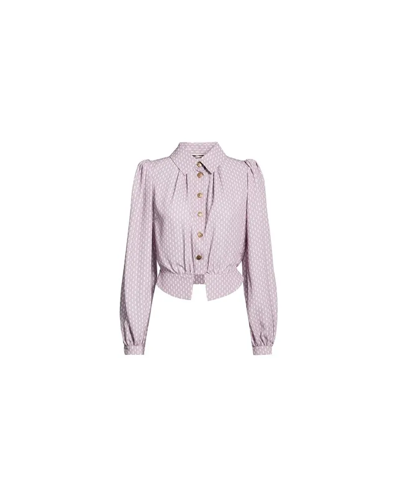 Elisabetta Franchi TOPS - Hemdenauf YOOX.COM Violett