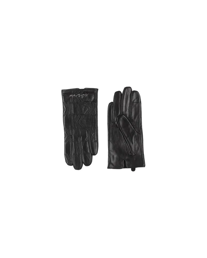 Karl Lagerfeld ACCESSOIRES - Handschuheauf YOOX.COM Schwarz