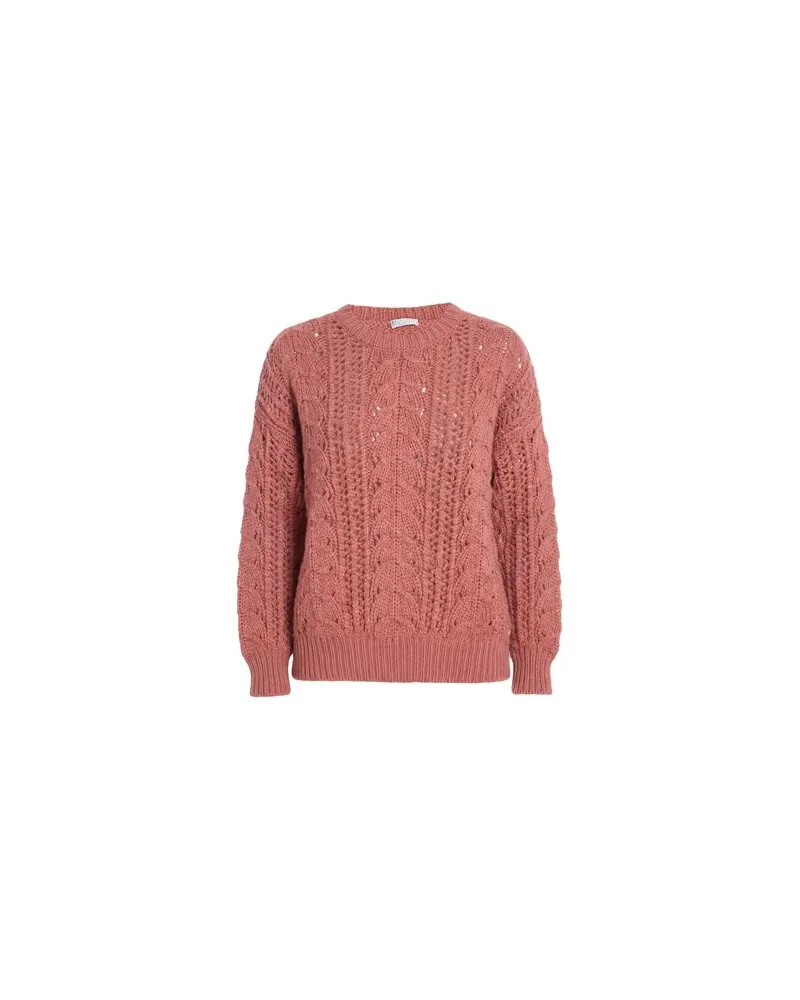 Brunello Cucinelli STRICKWAREN - Pulloverauf YOOX.COM Antikrosa