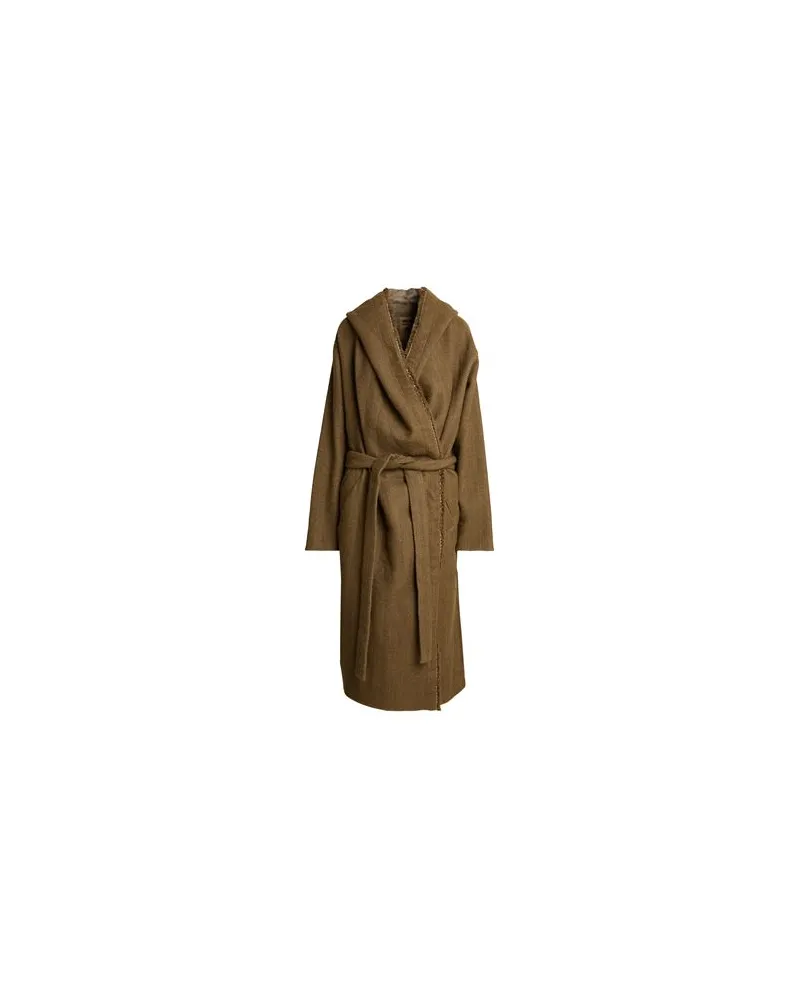 Uma Wang JACKEN & MÄNTEL - Mäntelauf YOOX.COM Khaki
