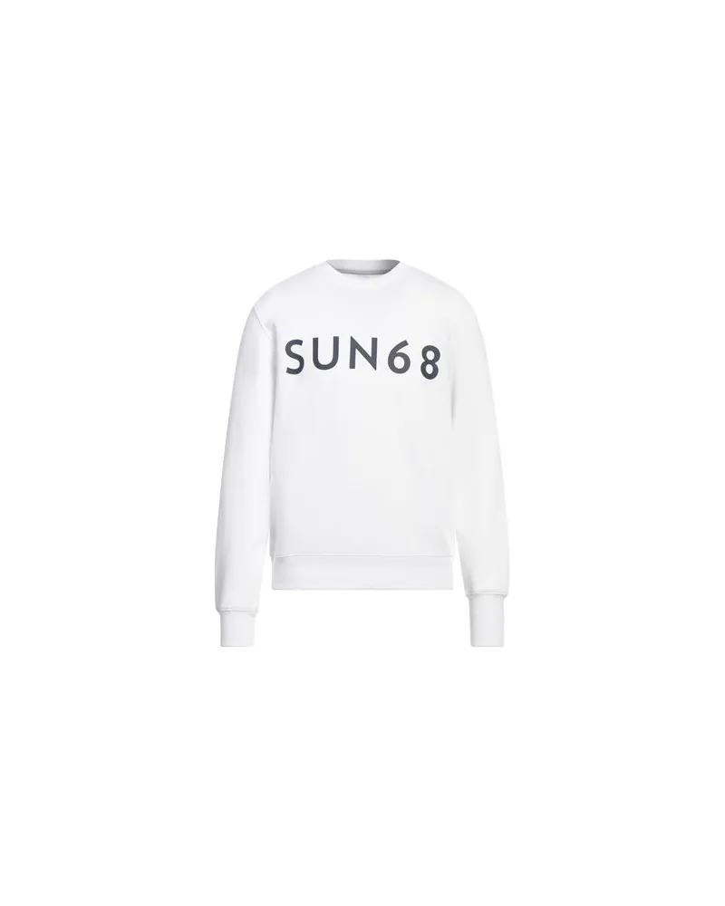 Sun68 TOPS - Sweatshirtsauf YOOX.COM Weiß