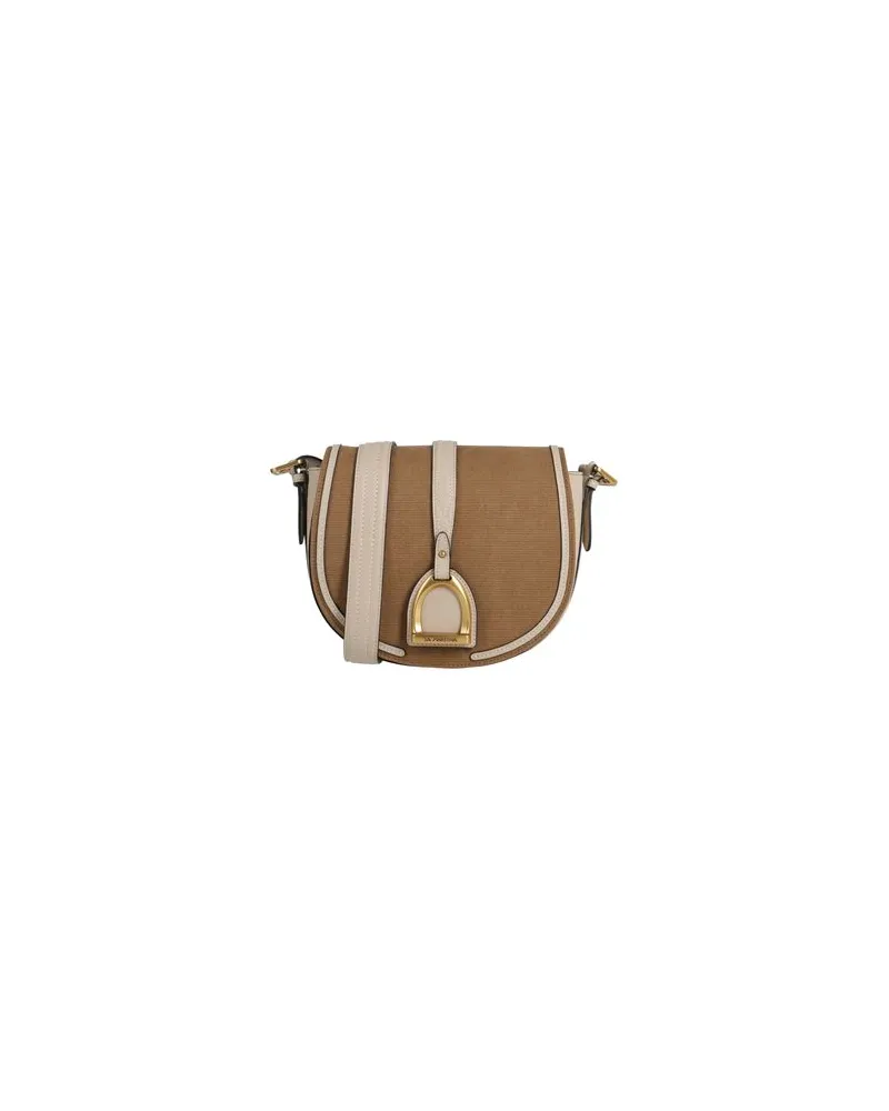La Martina TASCHEN - Umhängetascheauf YOOX.COM Kamel