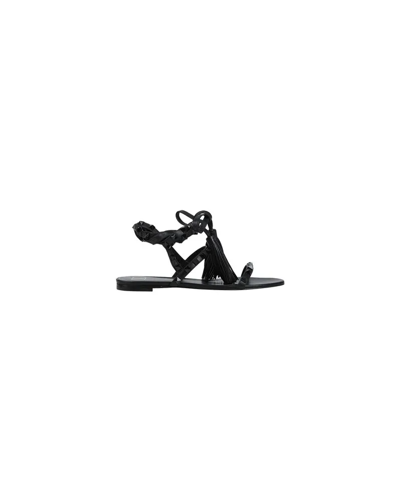 Valentino Garavani SCHUHE - Sandalenauf YOOX.COM Schwarz