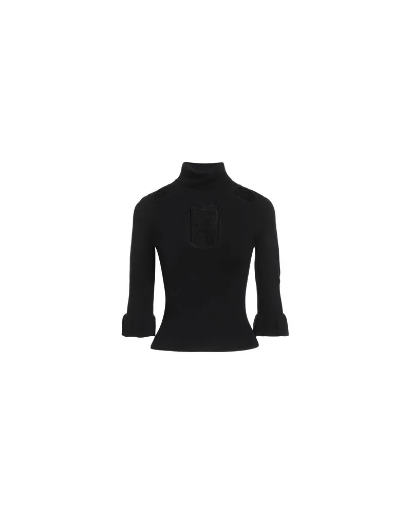 Pinko STRICKWAREN - Rollkragenpulloverauf YOOX.COM Schwarz