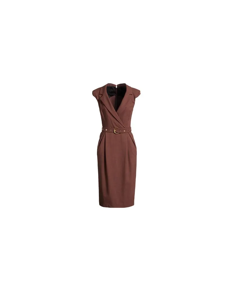 Pinko KLEIDER - Midi-Kleiderauf YOOX.COM Braun