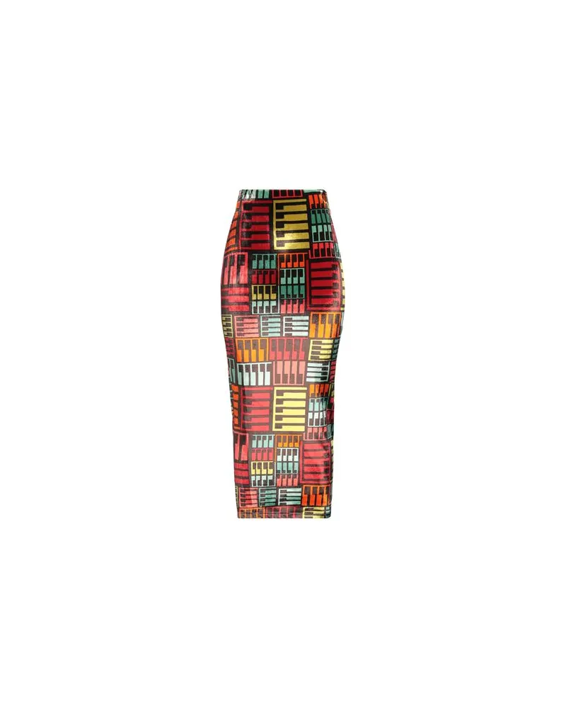 Emilio Pucci HOSEN & RÖCKE - Maxi-Röckeauf YOOX.COM Rot