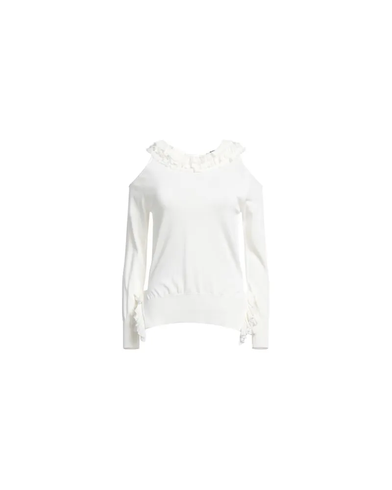 Ermanno Scervino STRICKWAREN - Pulloverauf YOOX.COM Elfenbein