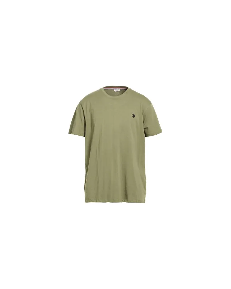 U.S. Polo Assn.  TOPS - T-shirtsauf YOOX.COM Militärgrün