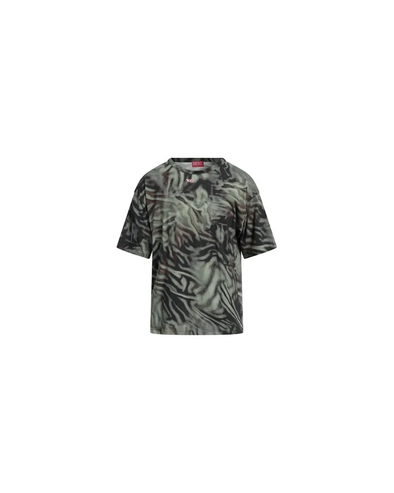 Diesel TOPS - T-shirtsauf YOOX.COM Militärgrün