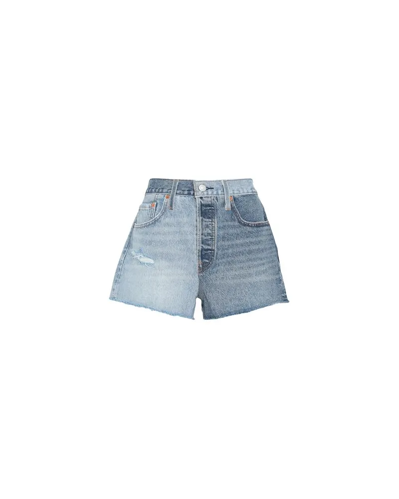 Levi's 501® SHORTS WORN IN  - HOSEN & RÖCKE - Jeansshortsauf YOOX.COM Blau
