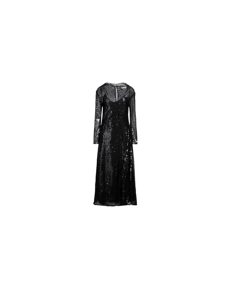 Erika Cavallini KLEIDER - Maxi-Kleiderauf YOOX.COM Schwarz
