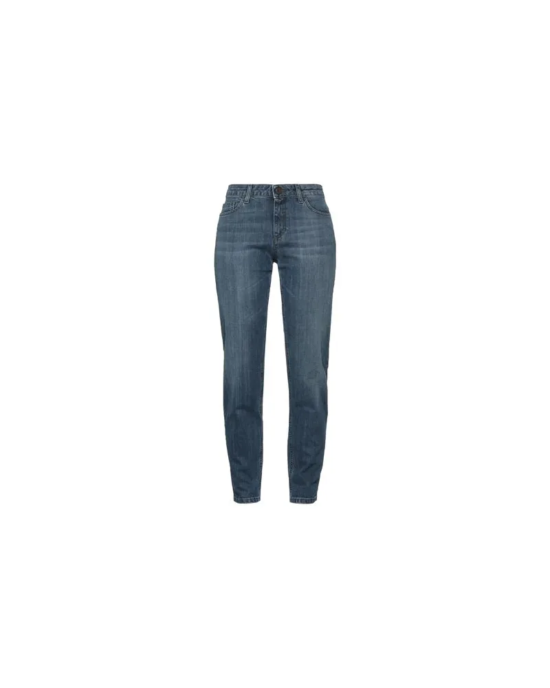 Mr & Mrs Italy HOSEN & RÖCKE - Jeanshosenauf YOOX.COM Blau