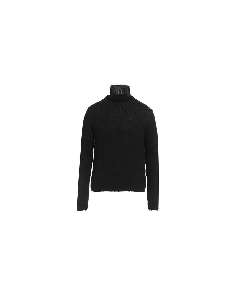 Ann Demeulemeester STRICKWAREN - Rollkragenpulloverauf YOOX.COM Schwarz