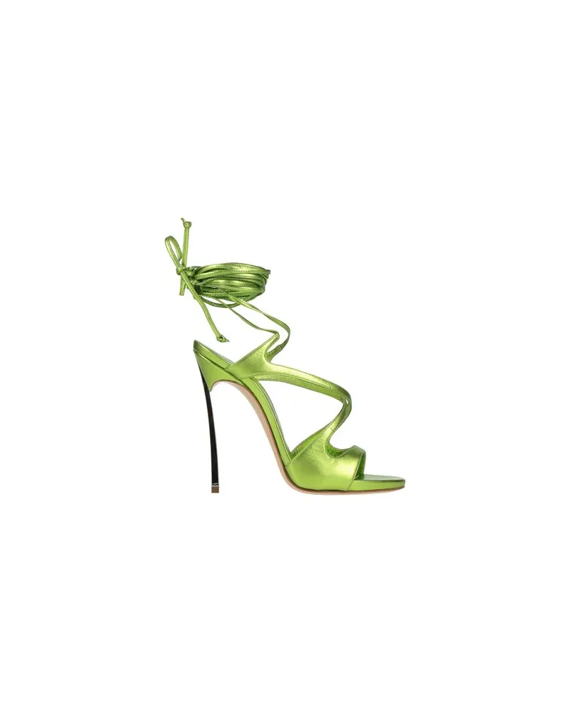 Casadei SCHUHE - Sandalenauf YOOX.COM Limettengrün