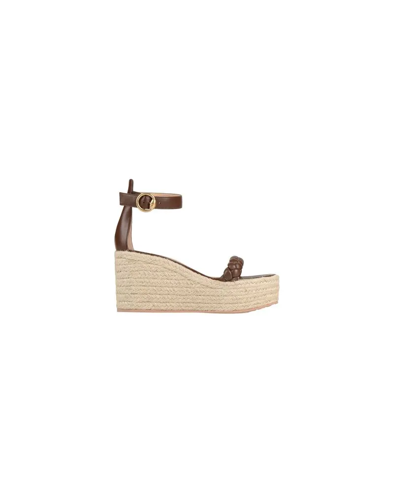 Gianvito Rossi SCHUHE - Espadrillesauf YOOX.COM Schokobraun