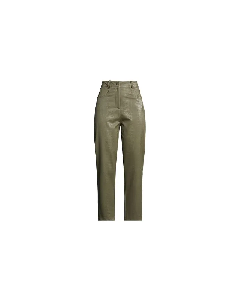 ACTUALEE HOSEN & RÖCKE - Hosenauf YOOX.COM Militärgrün