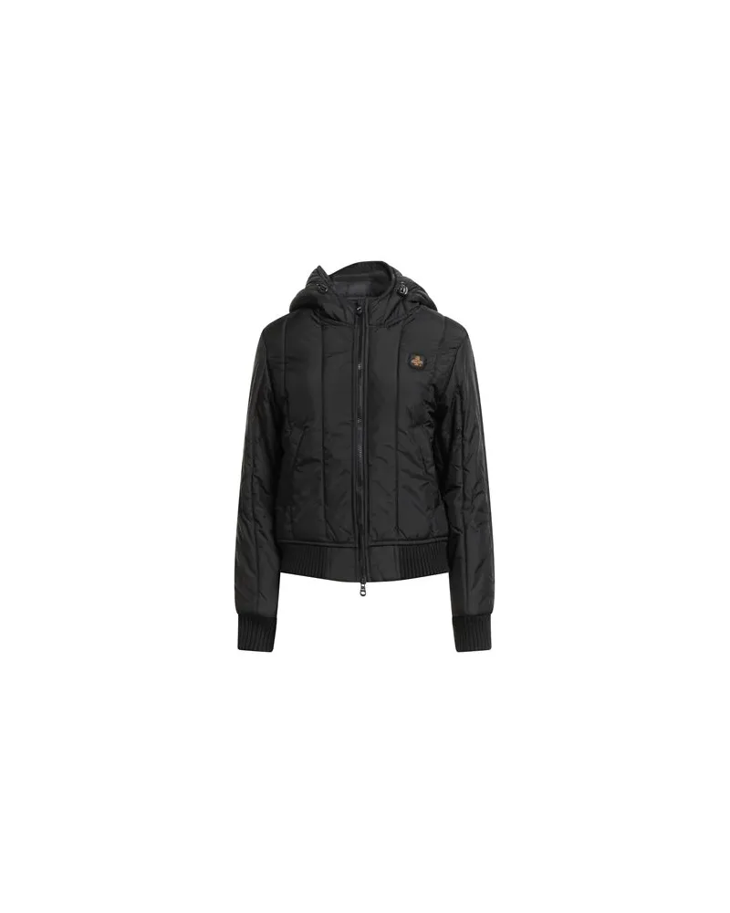 RefrigiWear JACKEN & MÄNTEL - Pufferjacken & Daunenjackenauf YOOX.COM Schwarz