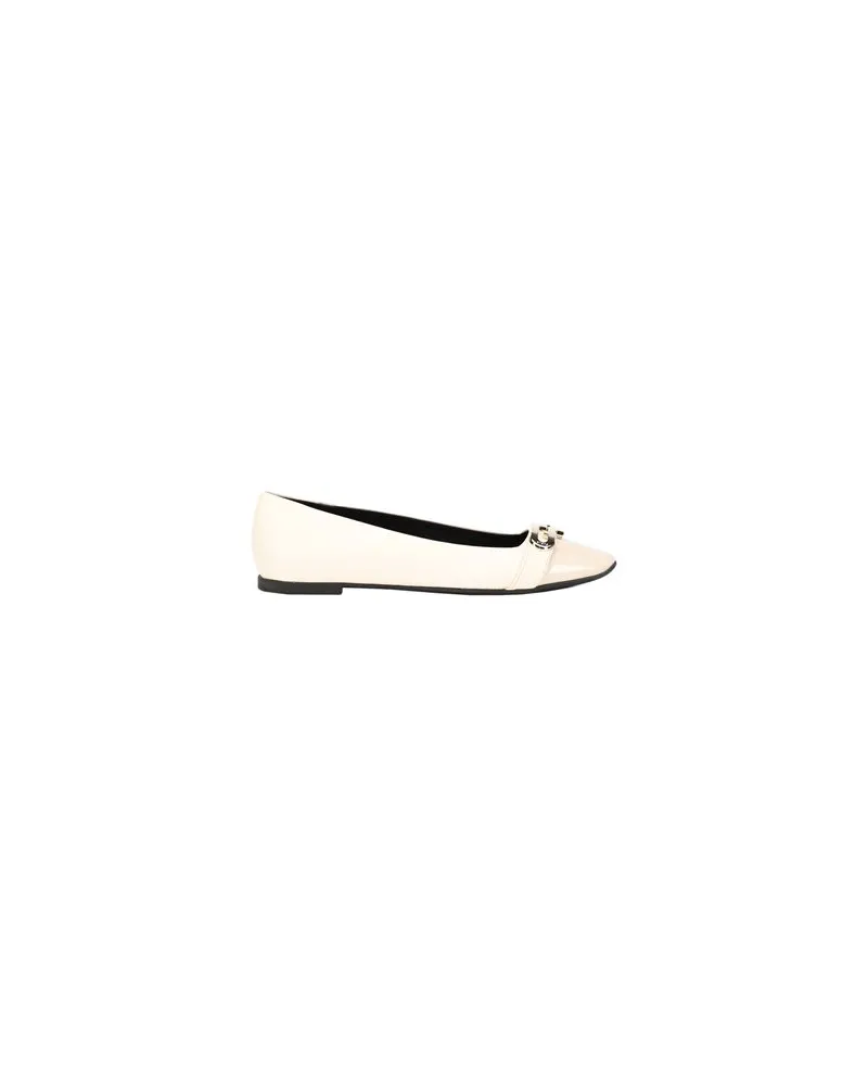 Furla CHAIN BALLERINA T.5   - SCHUHE - Ballerinasauf YOOX.COM Elfenbein