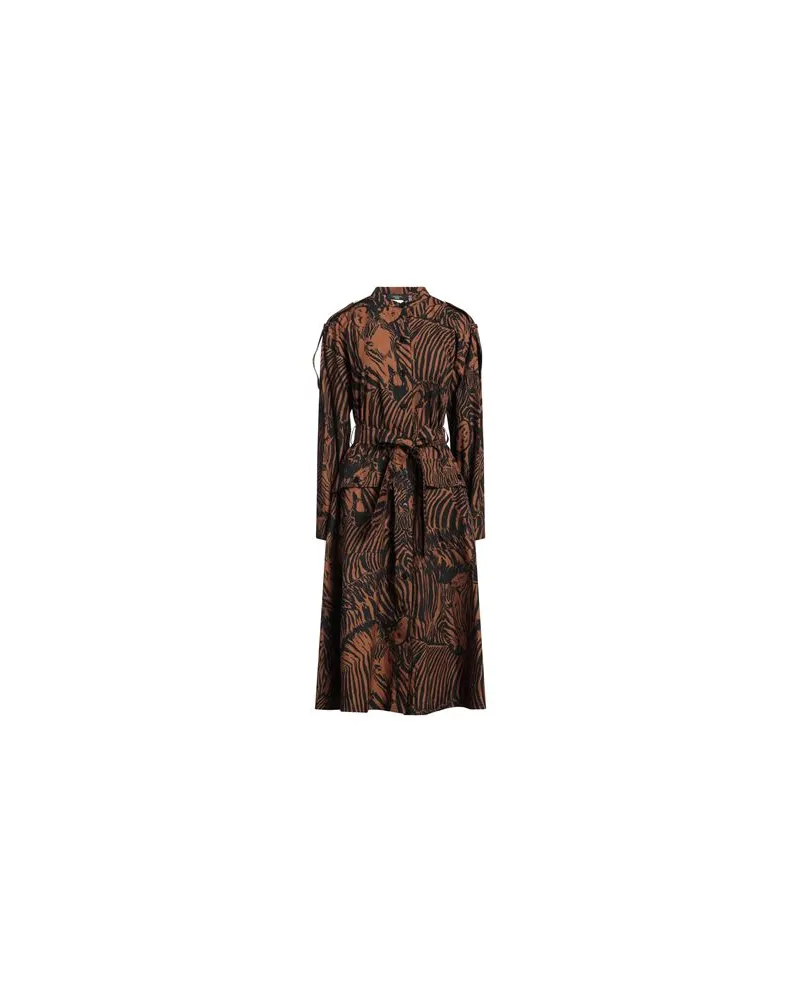 Max Mara KLEIDER - Midi-Kleiderauf YOOX.COM Braun