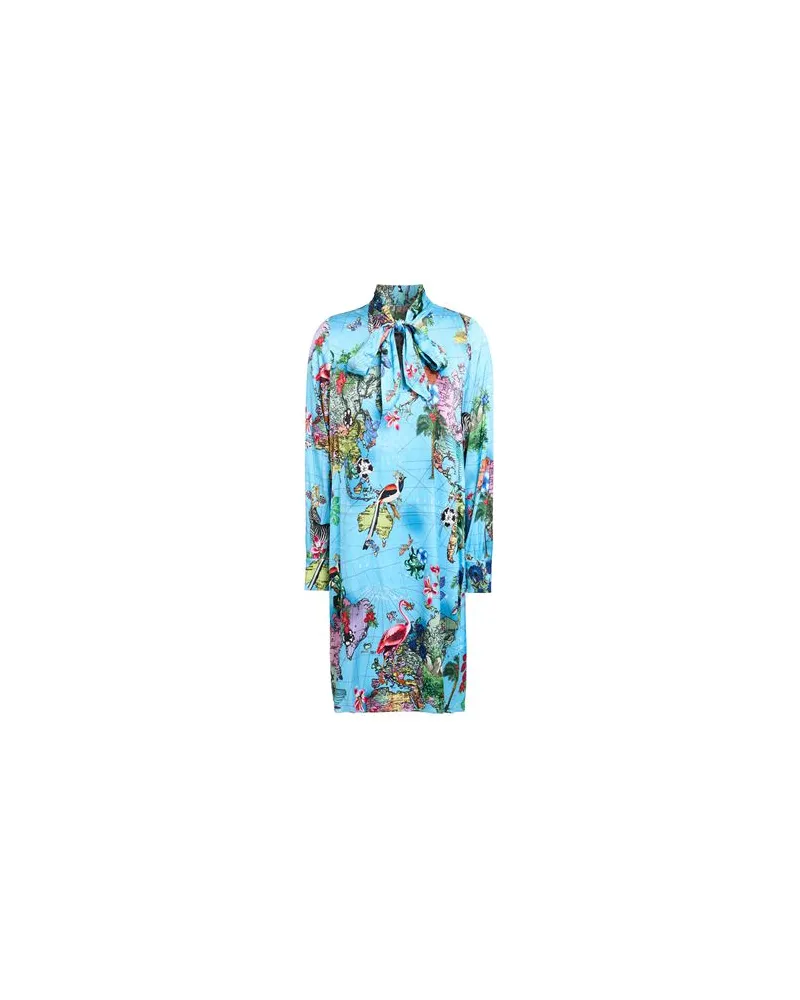 SHIRTAPORTER KLEIDER - Mini-Kleiderauf YOOX.COM Azurblau