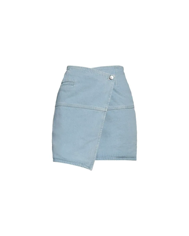 Nanushka HOSEN & RÖCKE - Jeansröckeauf YOOX.COM Blau